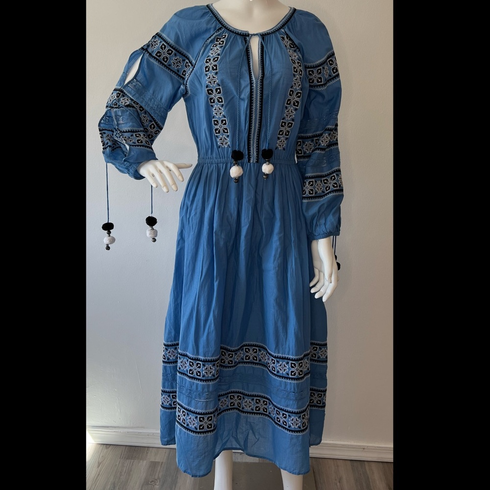 LoveShackFancy Lupita Embroidery Isla Dress - Picture 3 of 10